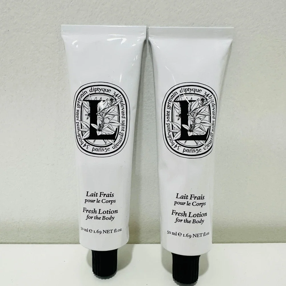 Diptique Paris Fresh Lotion for Body‎ Lait Frais 50ml 1.69oz 50mL Set of 2 New